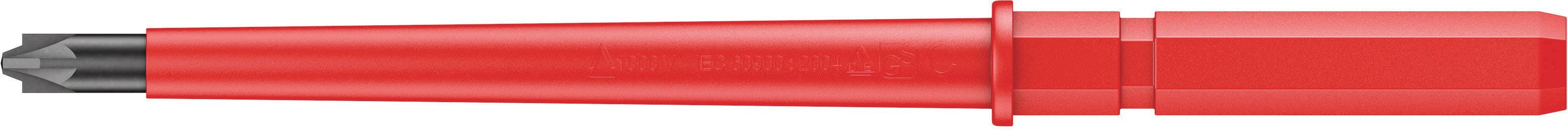 Wera Kraftform Kompakt VDE 65i VDE Kreuzschlitz Pozidriv, Schlitz Wechselklinge 2 154 mm