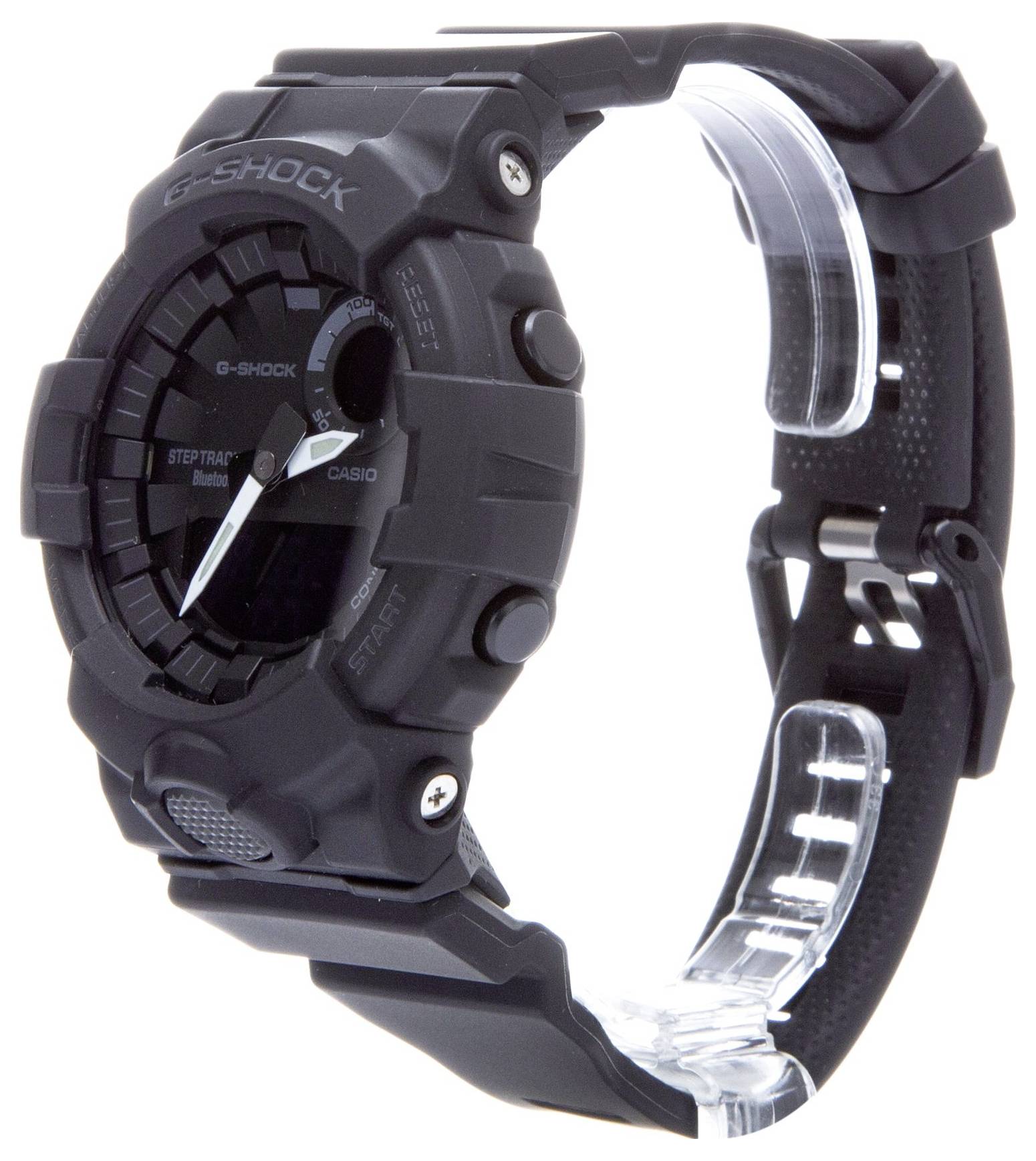 Casio Quarz Armbanduhr GBA-800-1AER (L x B x H) 54.1 x 48.6 x 15.5mm Schwarz Gehäusematerial=Harz Material (Armband)=Harz