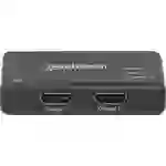 Manhattan 207669 2 Port HDMI-Splitter 4096 x 2160 Pixel Schwarz Manhattan 207669 2 Port HDMI-Splitter 4096 x 2160 Pixel Schwarz