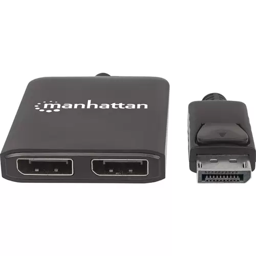 Manhattan 207768 2 Port DisplayPort-Splitter 3810 x 2160 Pixel Manhattan 207768 2 Port DisplayPort-Splitter 3810 x 2160 Pixel
