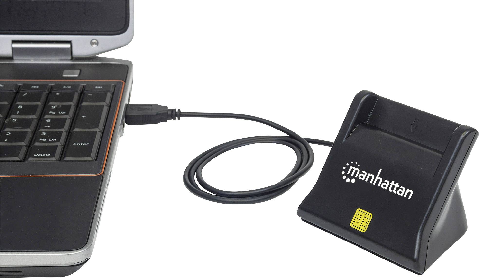 Manhattan 102025 USB-Smartcard/SIM Chipkartenleser
