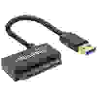 Manhattan Festplatten/SSD Adapter [1x USB 3.2 Gen 1 Stecker A (USB 3.0) - 1x SATA-Kombi-Stecker 7+15pol.]