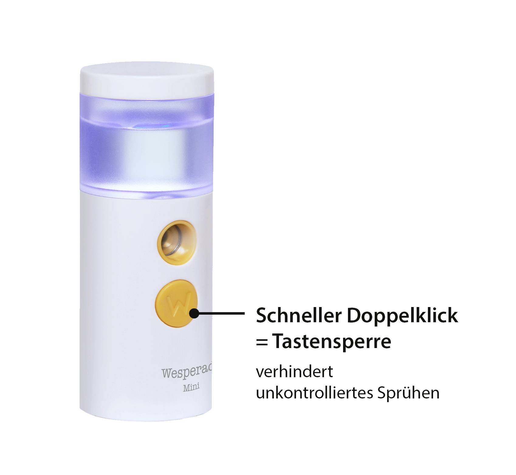 Wesperado 1889.5.00 Wassernebel-Macher Weiß 1St.