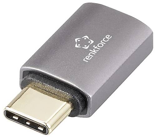 Renkforce USB4®, USB-C® Adapter [1x USB-C® Stecker - 1x USB-C® Buchse] RF-3778880 8K UHD