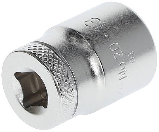 Steckschlüsseleinsatz 20 1/4 Zoll 6-kant SW 13mm L.25mm GEDORE