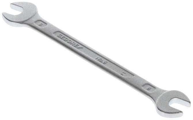 Gedore 6064210 6 8X9 Doppel-Maulschlüssel Schlüsselweite (Metrisch) 8 - 9 mm