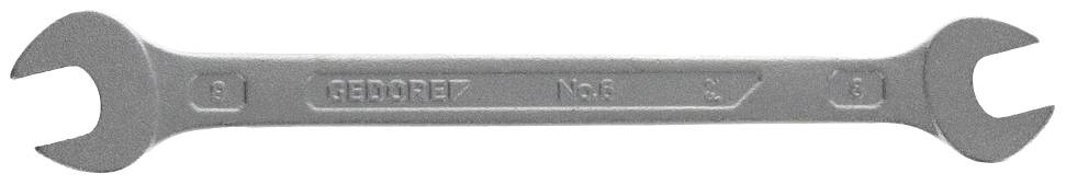 Doppelmaulschlüssel 6 8x9mm L.140mm verchr.GEDORE