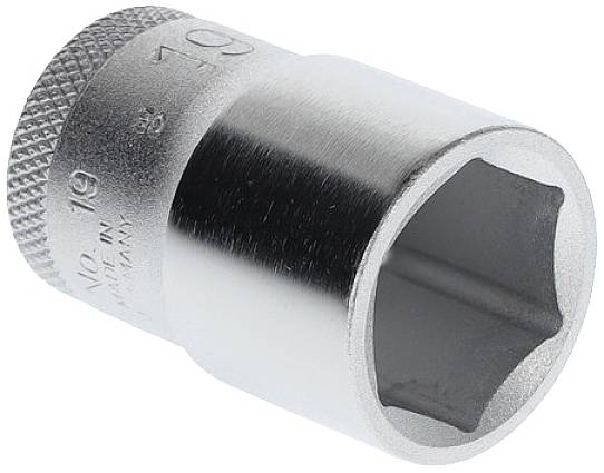 Steckschlüsseleinsatz 19 1/2 Zoll 6-kant SW 19mm L.40mm GEDORE