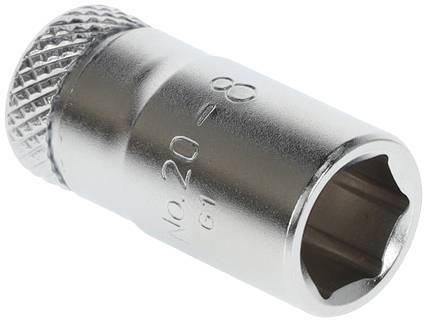 Steckschlüsseleinsatz 20 1/4 Zoll 6-kant SW 8mm L.25mm GEDORE