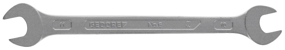 Doppelmaulschlüssel 6 10x11mm L.157mm verchr.GEDORE