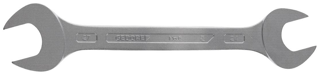 Doppelmaulschlüssel 6 24x27mm L.266mm verchr.GEDORE