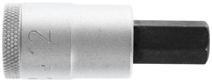 Steckschlüsseleinsatz IN 19 1/2 Zoll Innen-6-kant SW 12mm L.60mm GEDORE