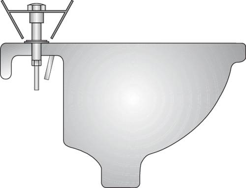 Gedore 2829274 Standhahn-Mutternschlüssel