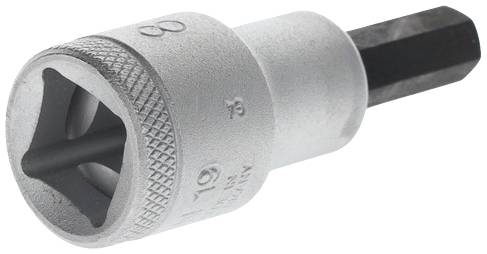 Steckschlüsseleinsatz IN 19 1/2 Zoll Innen-6-kant SW 8mm L.60mm GEDORE