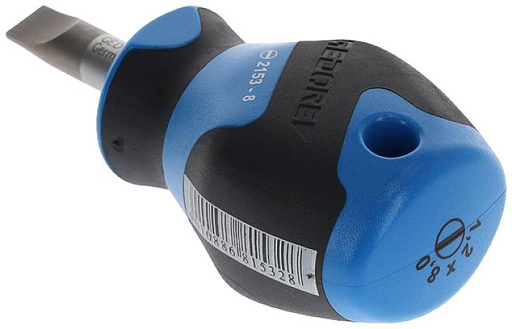 Gedore 2153 8 Werkstatt Schlitz-Schraubendreher Klingenbreite: 8mm Klingenlänge: 25mm