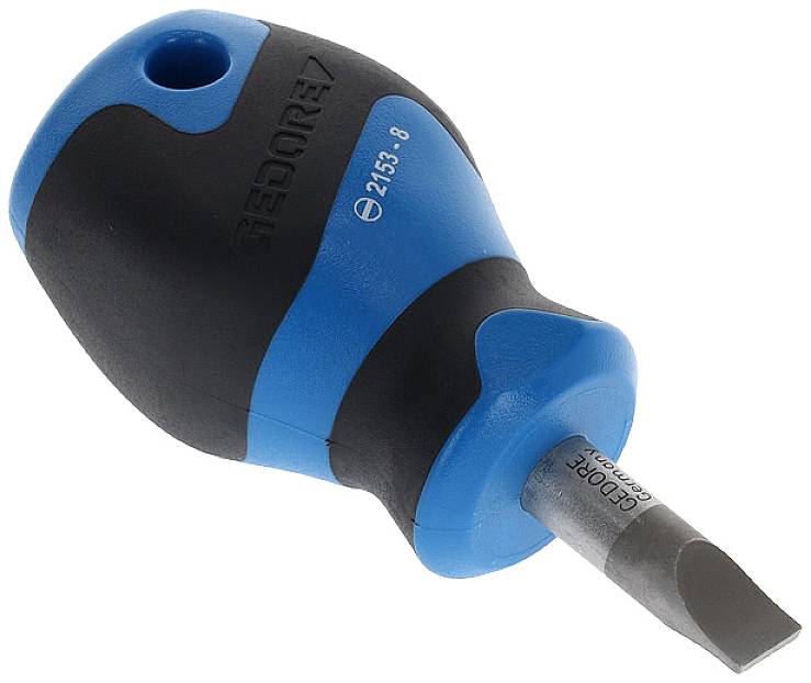 Gedore 2153 8 Werkstatt Schlitz-Schraubendreher Klingenbreite: 8mm Klingenlänge: 25mm