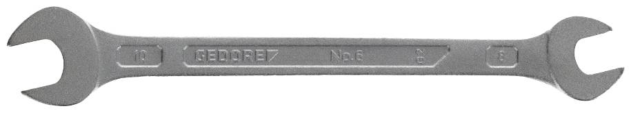 Doppelmaulschlüssel 6 8x10mm L.140mm verchr.GEDORE