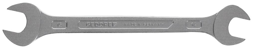 Doppelmaulschlüssel 6 14x15mm L.188mm verchr.GEDORE