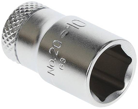 Steckschlüsseleinsatz 20 1/4 Zoll 6-kant SW 10mm L.25mm GEDORE