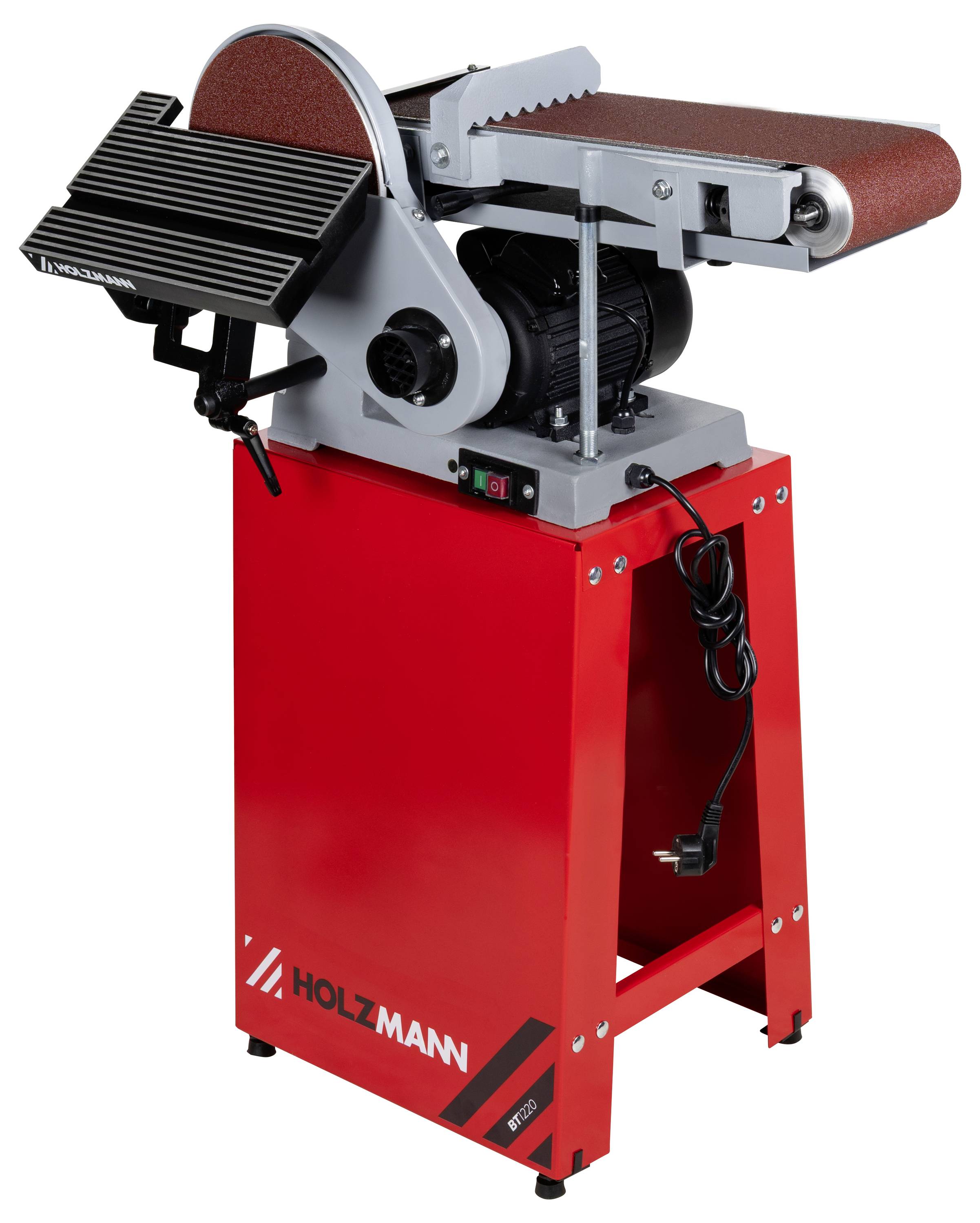 Holzmann Maschinen BT1220_230V Band- und Tellerschleifer 750 W