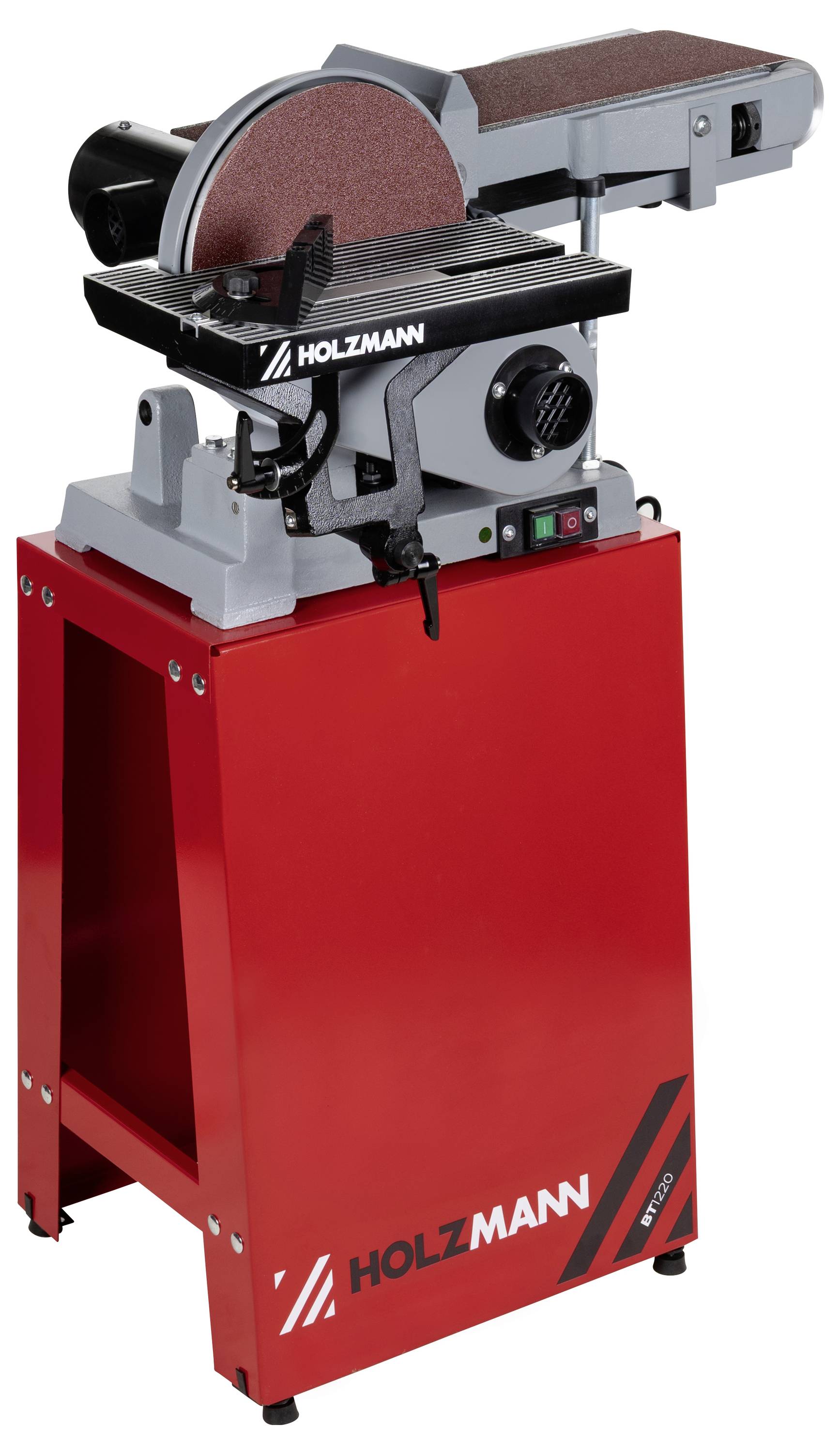 Holzmann Maschinen BT1220_230V Band- und Tellerschleifer 750 W