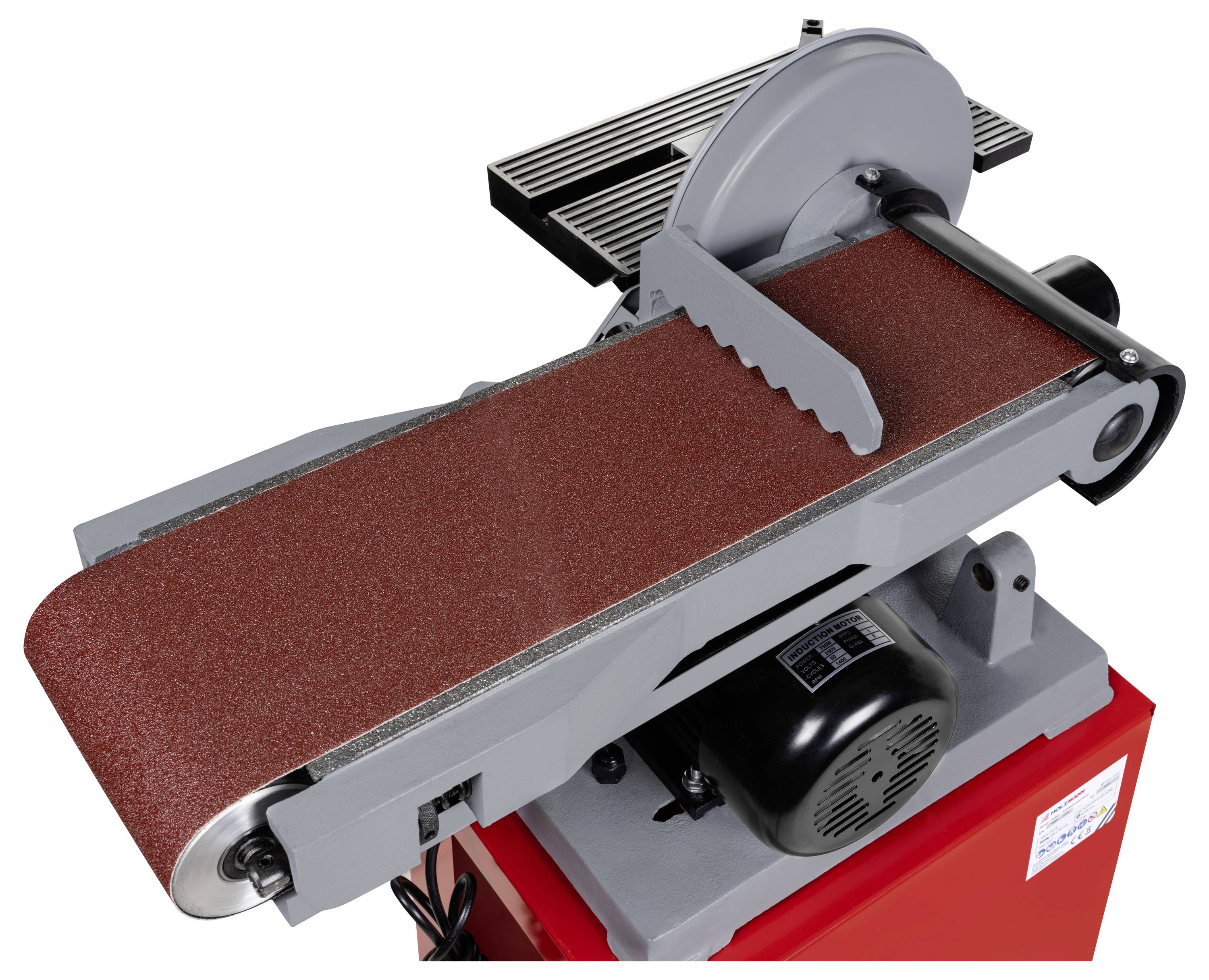Holzmann Maschinen BT1220_230V Band- und Tellerschleifer 750 W