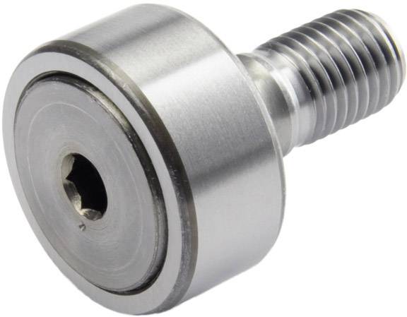Metallischer Nockenhebel mit zylindrischem Kopf und integrierter Schraube, oft in mechanischen Anwendungen verwendet.