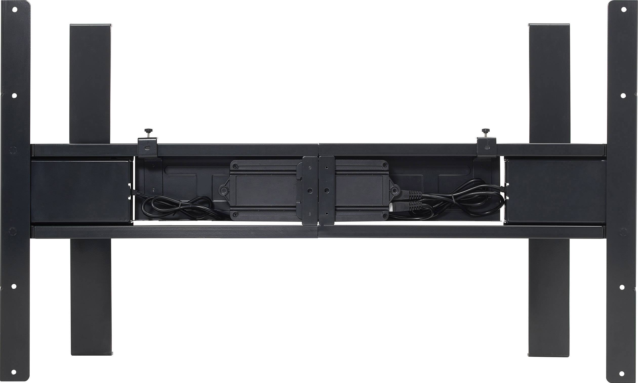 SpeaKa Professional Sitz-/Steh-Schreibtischgestell SP-7562056 (B x H x T) 1700 x 1280 x 650mm Schwarz