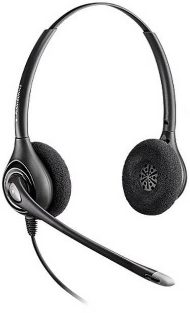 Plantronics DW261 Headset Telefon-Headset QD (Quick Disconnect) schnurgebunden On Ear