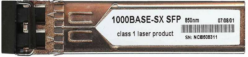 Alcatel Lucent 1000BASE-SX SFP, 1000 Mbit/s, SFP, LC, SX, 550 m, 850 nm