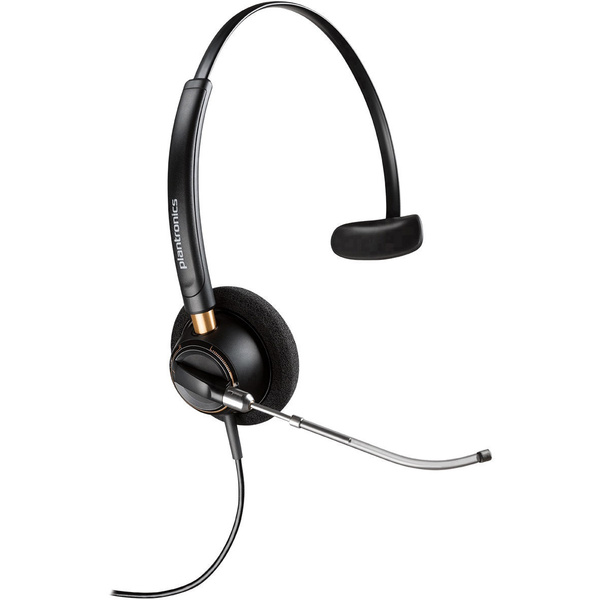Plantronics HW510V EncorePro Telefon On Ear Headset kabelgebunden Mono Noise Cancelling