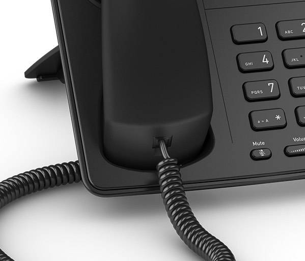 SNOM D712 Schnurgebundenes Telefon, VoIP PoE LC-Display Schwarz