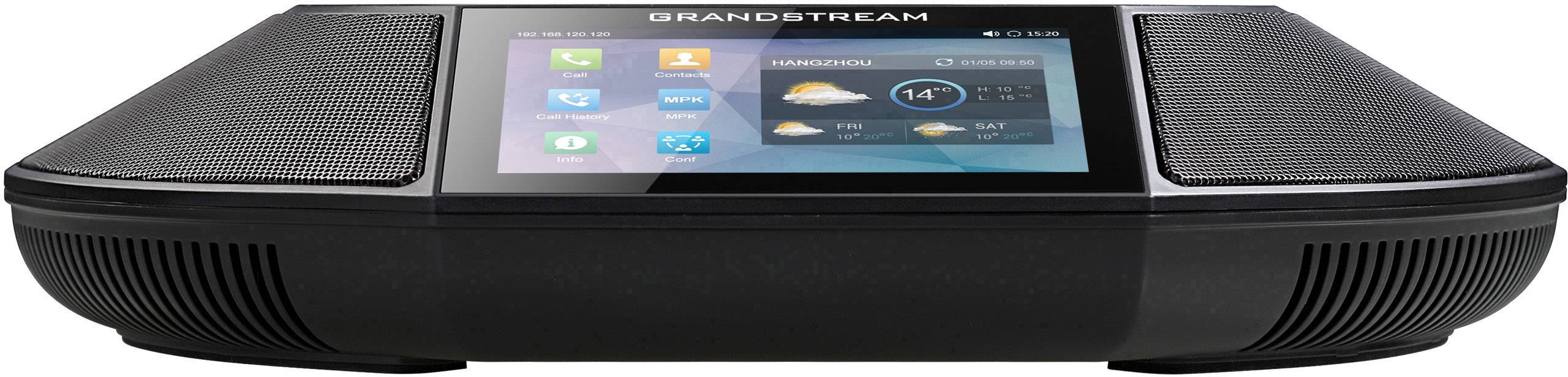 Grandstream GAC2500 - VoIP-Konferenztelefon - mit Bluetooth-Schnittstelle - IEEE 802.11b/g/n (Wi-Fi) - 7-Wege Anruffunkt