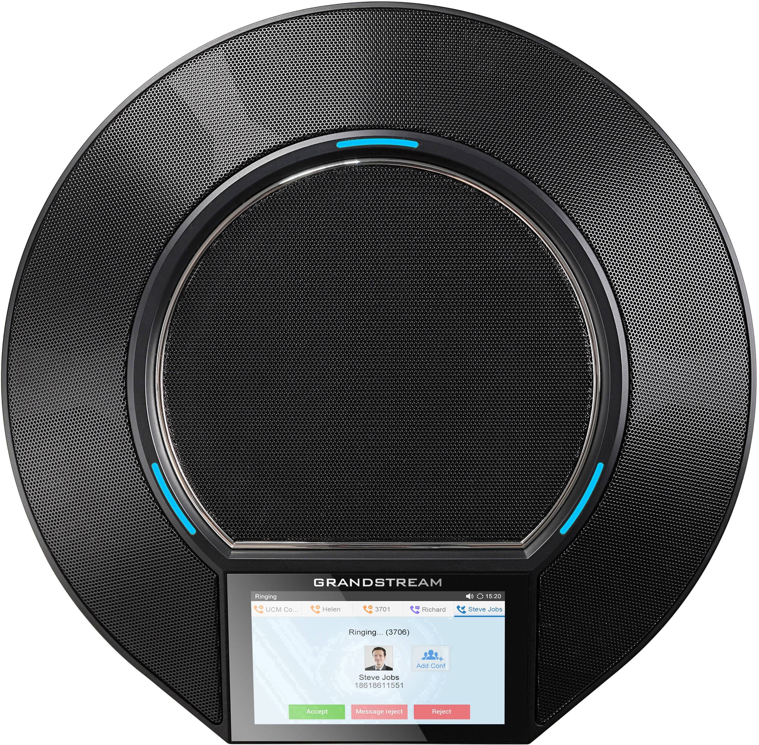 Grandstream GAC2500 - VoIP-Konferenztelefon - mit Bluetooth-Schnittstelle - IEEE 802.11b/g/n (Wi-Fi) - 7-Wege Anruffunkt