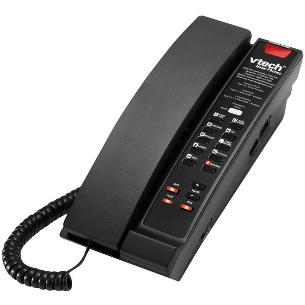 Alcatel-Lucent Enterprise S2211 mattschwarz Petite-SIP-Telefon Schnurgebundenes Telefon, VoIP PoE kein Display Schwarz