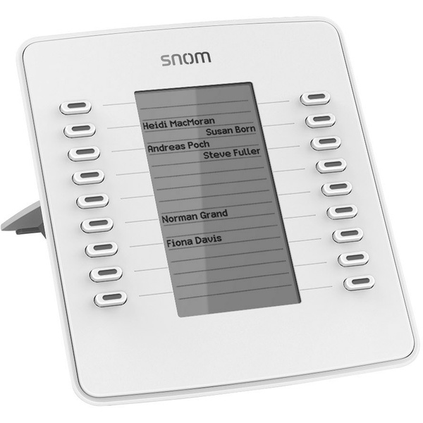 SNOM SNOM D7 weiss Tastaturerweiterung Funktionstasten-Erweiterungsmodul SNOM