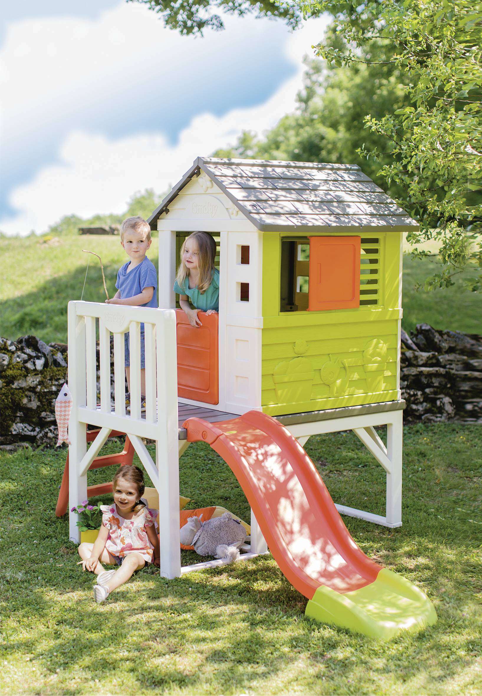 Smoby Spielhaus Stelzenhaus