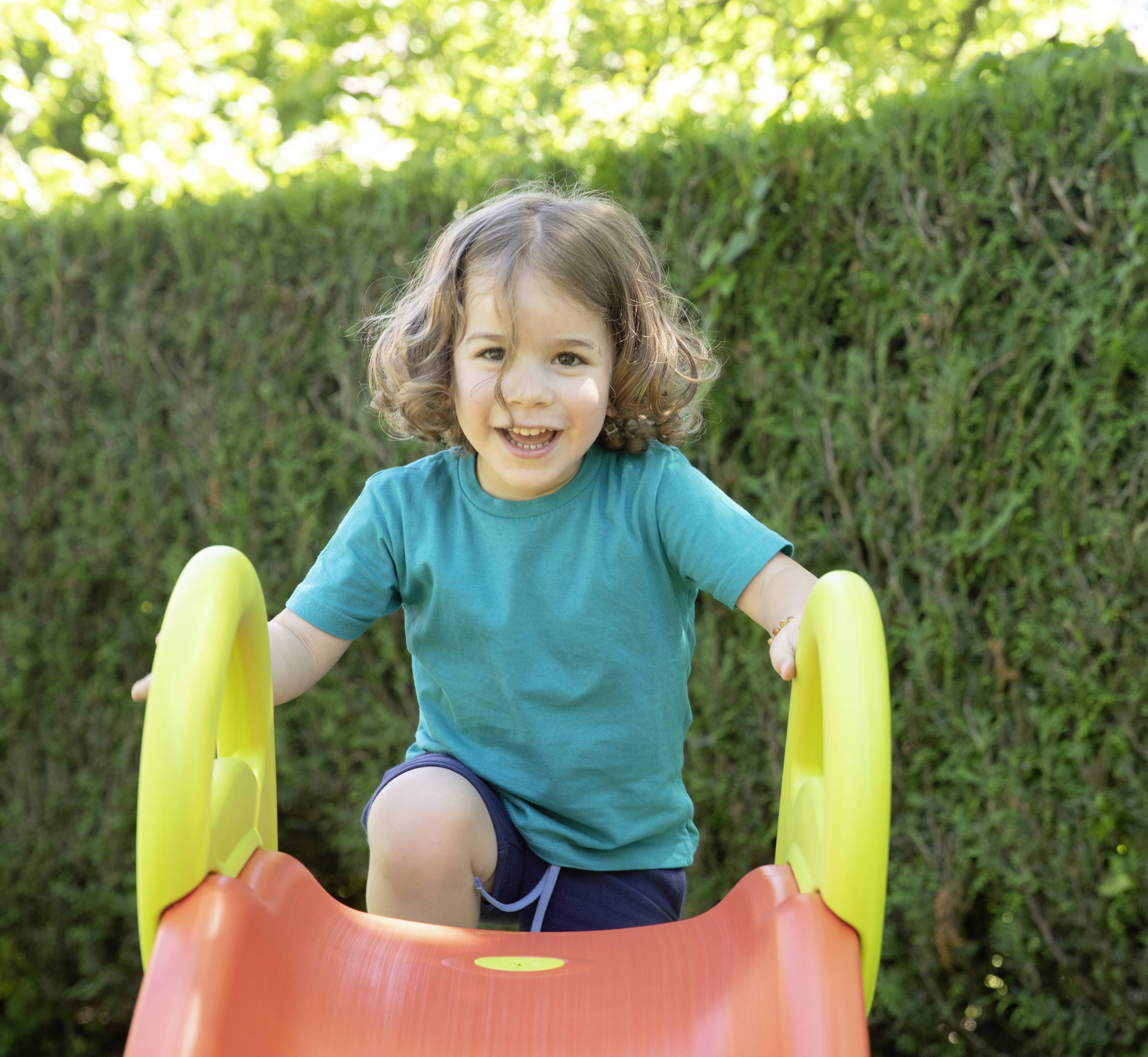 Smoby Funny II Wellenrutsche mit Wasseranschluss