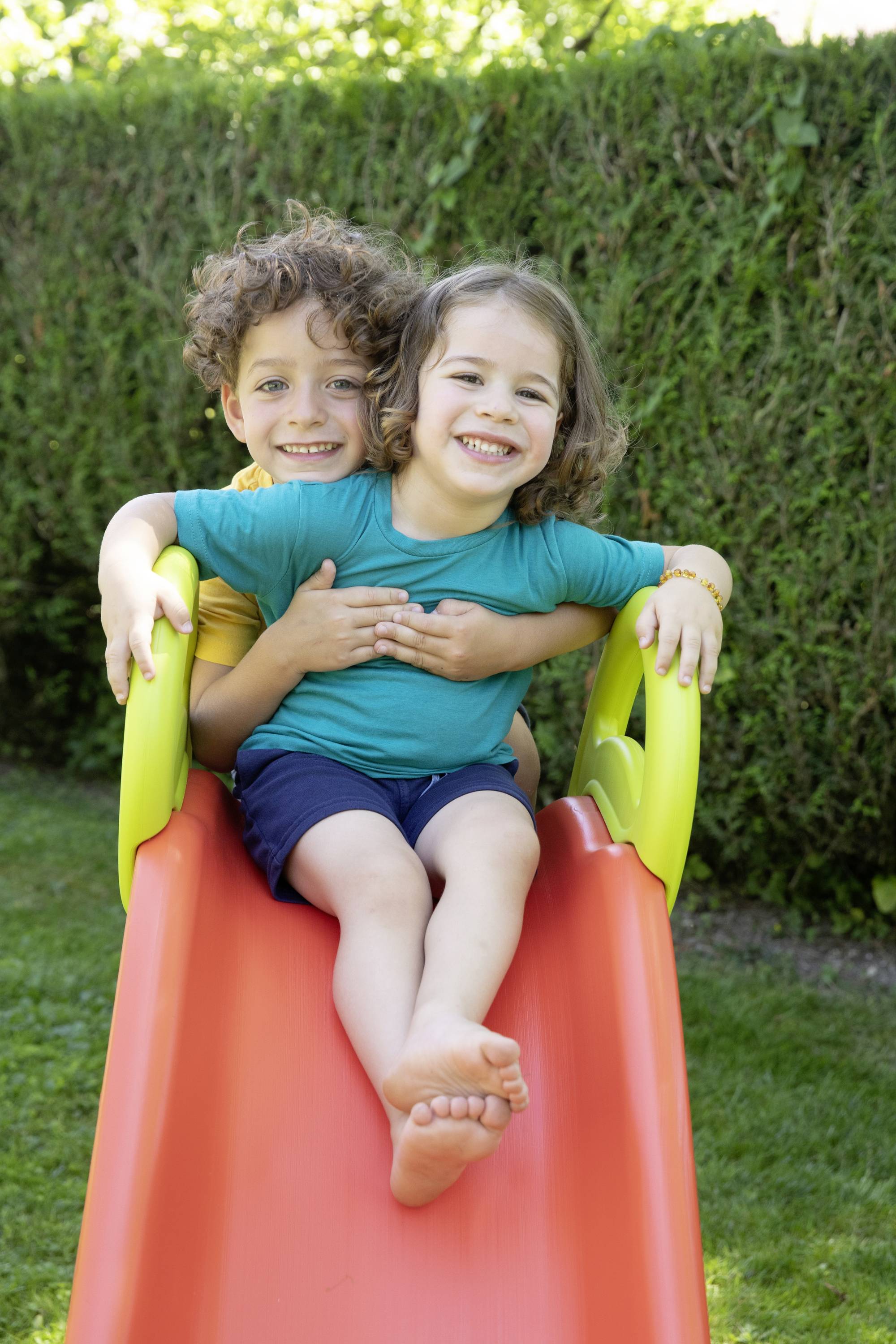 Smoby Funny II Wellenrutsche mit Wasseranschluss