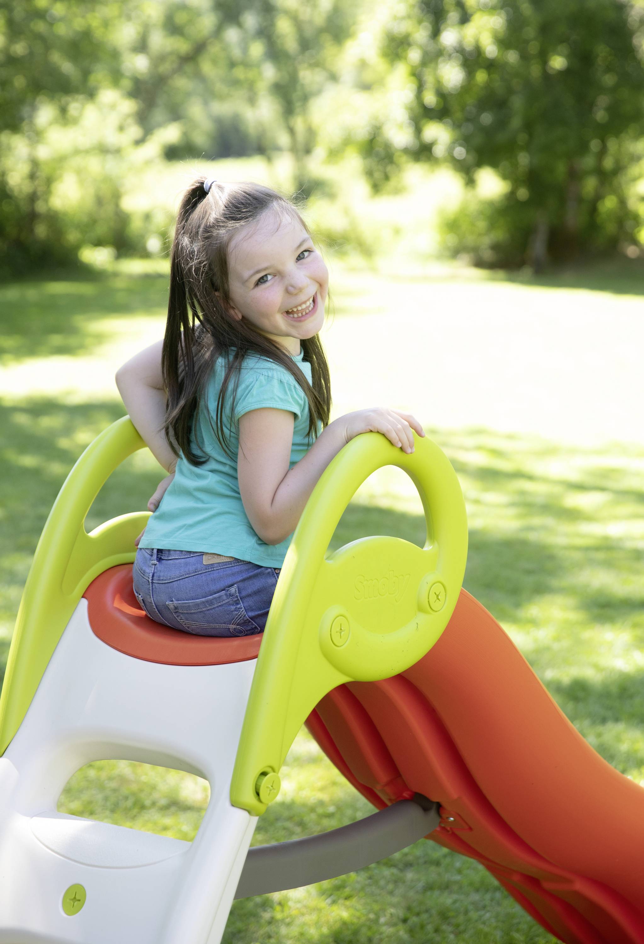 Smoby Funny II Wellenrutsche mit Wasseranschluss