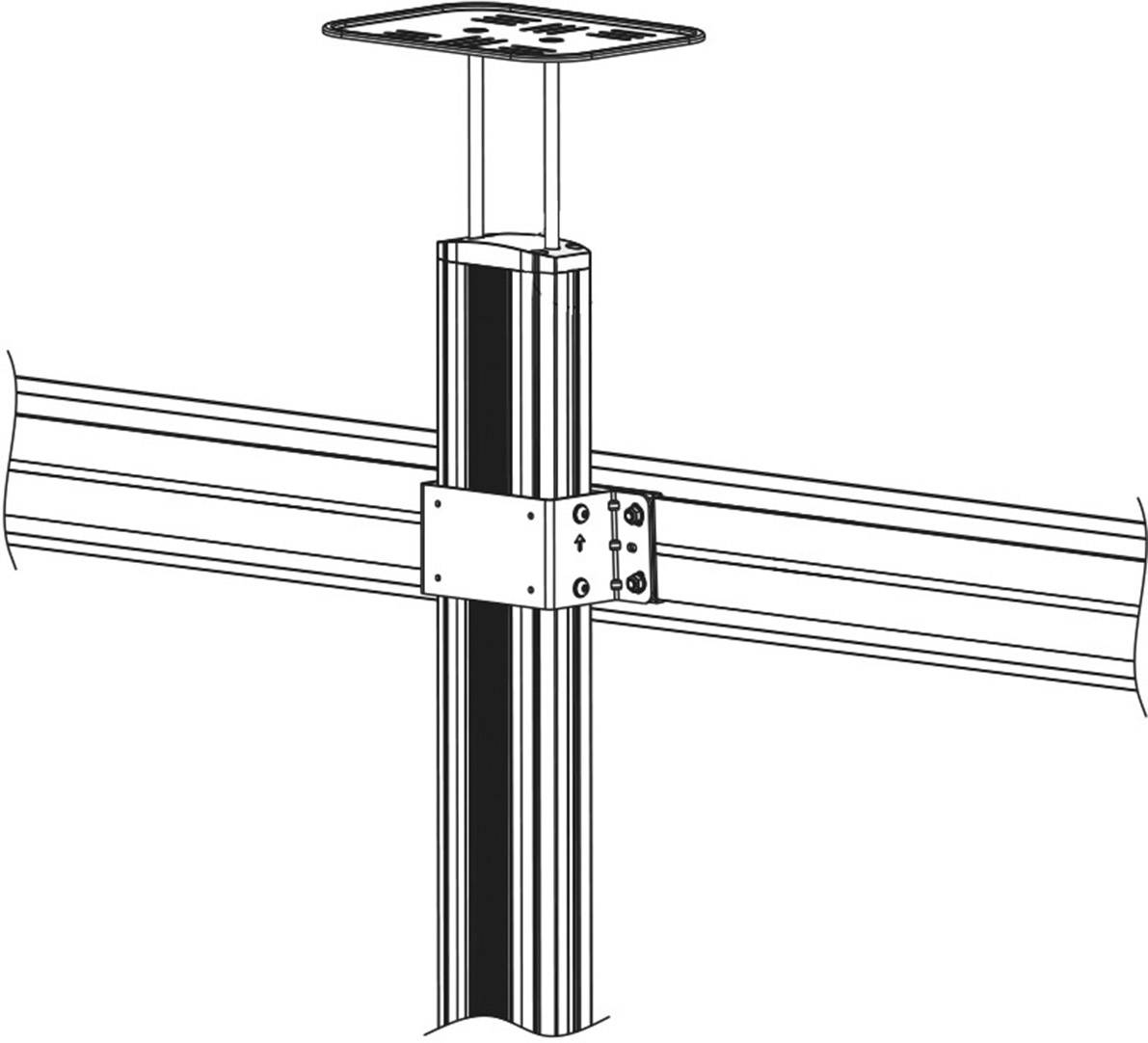 My Wall Kamerahalter für Videokonferenzen Passend für Serie (Halter): MyWall HP 112, MyWall HP 113