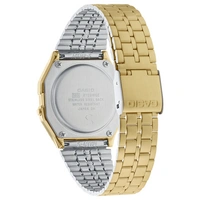 Casio Quarz Armbanduhr A159WGEA-1EF (L x B x H) 36.8 x 32.2 x 8.2mm Gold Gehäusematerial=Harz Material (Armband)=Edelstahl Casio Quarz Armbanduhr A159WGEA-1EF (L x B x H) 36.8 x 32.2 x 8.2mm Gold Gehäusematerial=Harz Material (Armband)=Edelstahl