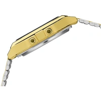 Casio Quarz Armbanduhr A159WGEA-1EF (L x B x H) 36.8 x 32.2 x 8.2mm Gold Gehäusematerial=Harz Material (Armband)=Edelstahl Casio Quarz Armbanduhr A159WGEA-1EF (L x B x H) 36.8 x 32.2 x 8.2mm Gold Gehäusematerial=Harz Material (Armband)=Edelstahl