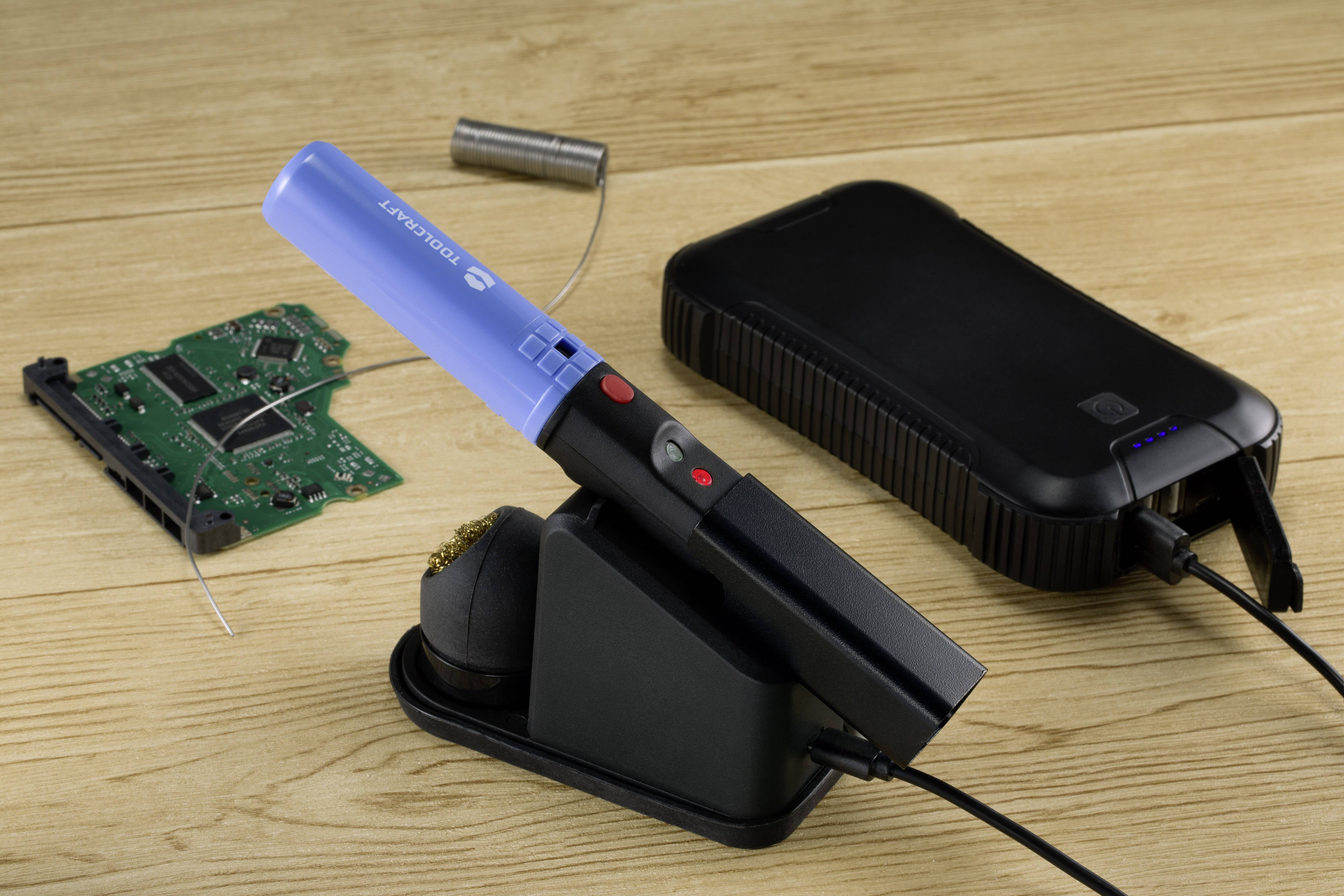 TOOLCRAFT LWK-920 Lötkolben 3.7 V/DC 8W 500°C (max) Akkubetrieben