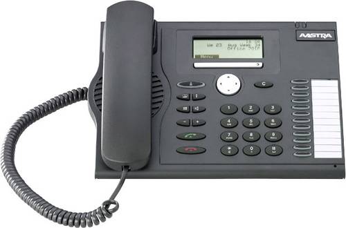 Mitel MiVoice 5370 Systemtelefon Systemtelefon,VoIP PIN Code LC-Display Anthrazit
