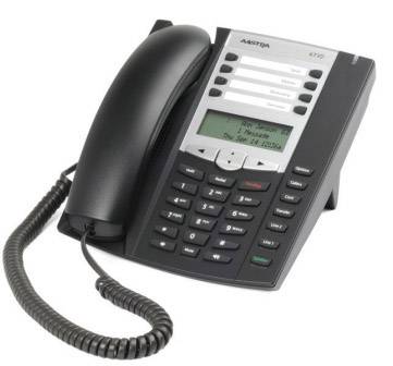 Mitel MITEL 6730 Schnurgebundenes Telefon, analog Freisprechen LC-Display Schwarz