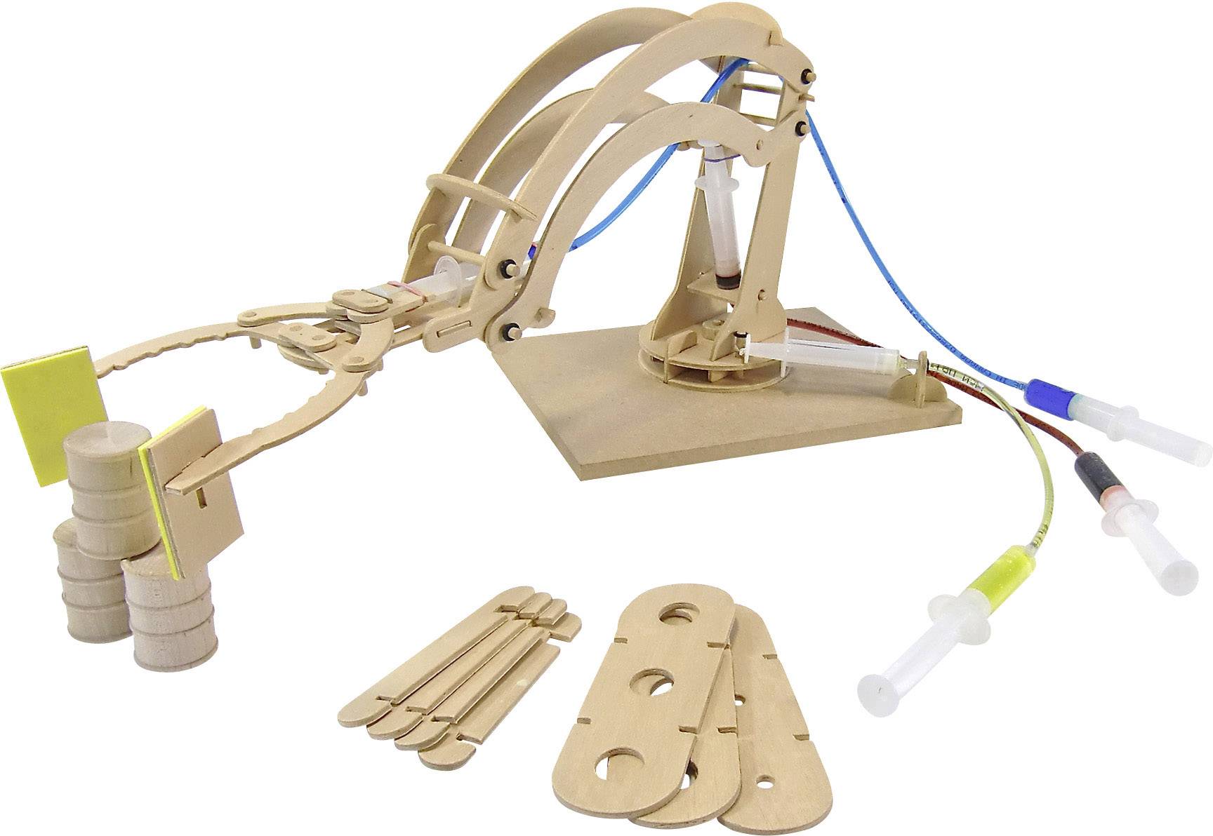 Franzis Verlag Die große Entdeckerbox - Roboterarm selber bauen 67043 Roboter Bausatz ab 10 Jahre