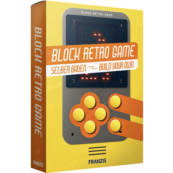 Franzis Verlag Block Retro Game selber bauen 67049 Retro-Videospiel ab 14 Jahre