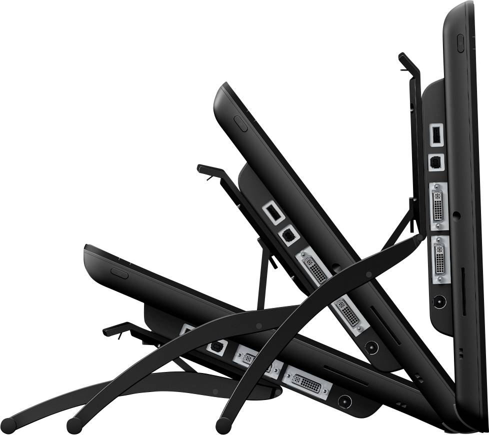 Wacom DTH-2452 Kabelgebunden Kreativ-Stifttablett EEK: E (A - G) Schwarz