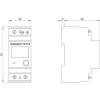 Siemens 7KT1655 Messgerät Siemens 7KT1655 Messgerät